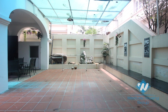 Spacious, fully furnished house for rent in Ciputra, Tay Ho, Hanoi